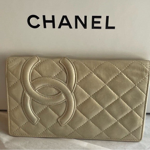 Chanel Quilted Calfskin Cambon Wallet - Picture 1 of 15